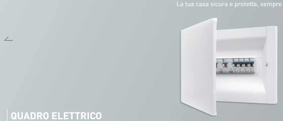 Centralini e quadri di distribuzione da incasso